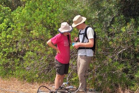 Scanning for Roman villa structures in the Villa Son Sard Project: a day in the field